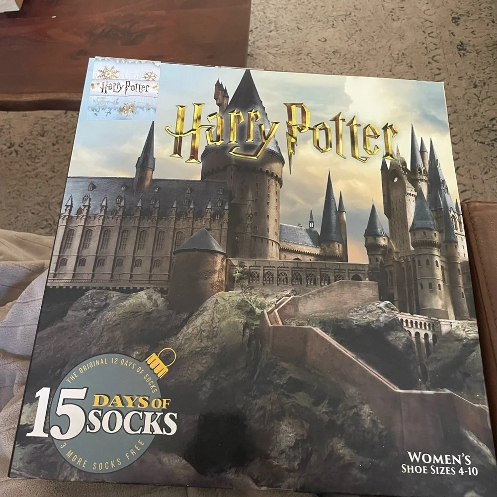 Harry Potter 15 Days of Socks. Crew and low cut. Women size‎ 4-10
